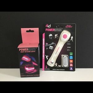 4id Jogger Safety Armband & Snap-on Shoe Lights